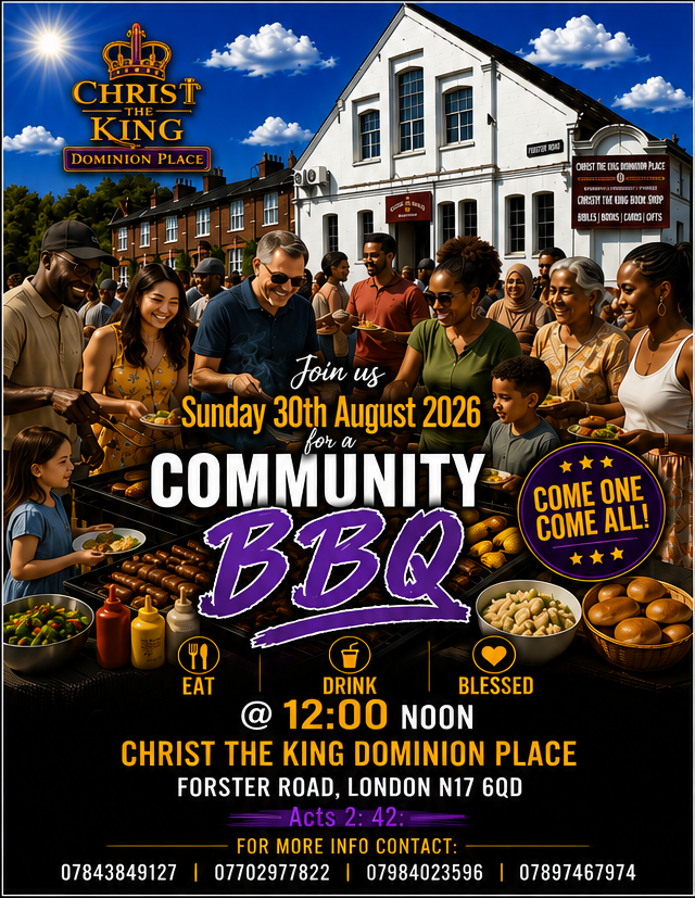 Community BBQ at Christ The King Dominion Place